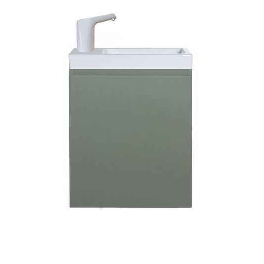 Lavabo  Enfant Montessori évolutif 18 mois -  8 ans | Mobile, autonome en eau & sans travaux - VERT